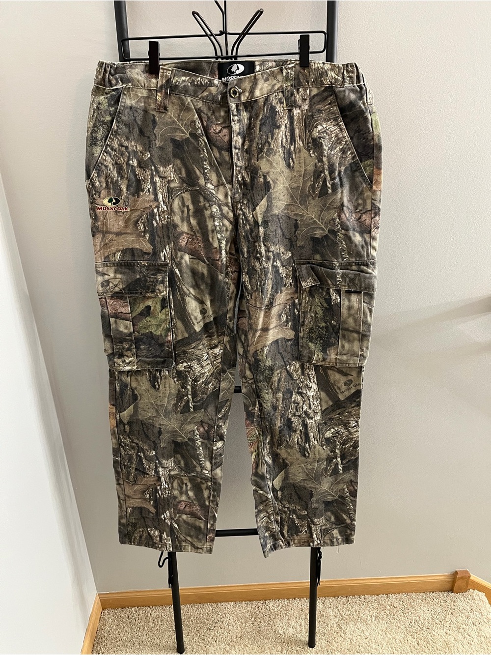 Mossy Oak Camouflage Cargo Pants in Brown and Green